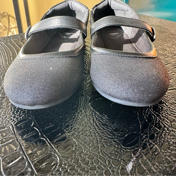 Rocket Dog Black Sparkly Mary Jane Flats Size 7.5 - Picture 8 of 10